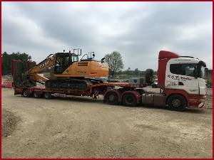 New KAMM moved for B.P.M.S. on our new Goldhofer trailer
